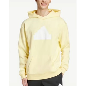 Adidas Future Icons Badge of Sport Hoodie Yellow - magazinko