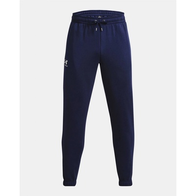 Under Armour pánské tepláky UA Essential fleece jogger-NVY modrá