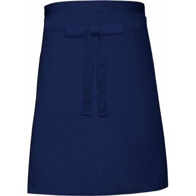Link Kitchen Wear Pekařská lehčí zástěra délka pkolena 240 g/m modrá námořní X997