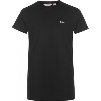 Lee Cooper Cooper Essentials Crew Neck T Shirt Black