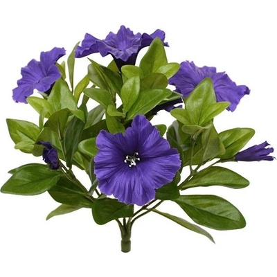 MF Umělá rostlina Petunie (25cm) - modrá