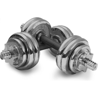 SEDCO Nakládací činka chrom set 2 x 10 kg