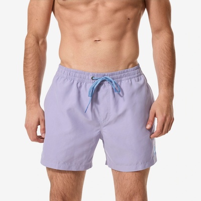 Quiksilver pánske boardové šortky s elastickým pásom fialové