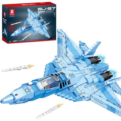 Reobrix 33030 Stíhačka SU-57 Model Building Kit 1456 ks