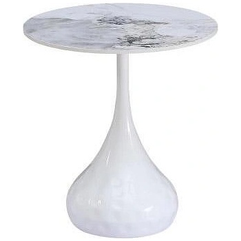 Холна маса Nova бял мрамор