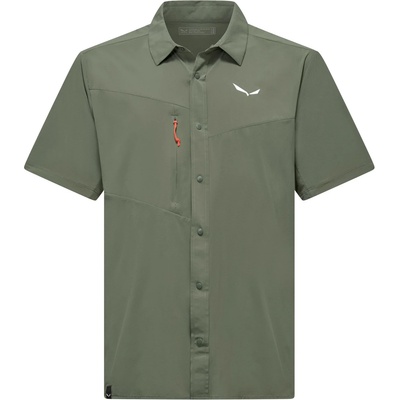 Salewa Мъжка риза с копчета Salewa Puez S/S Shirt - Faded Green - размер 52 (EU) (033-3191-0214)