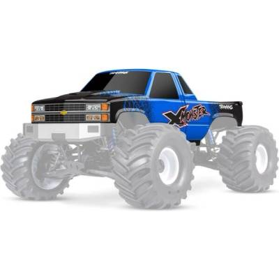 Traxxas karoséria X-Monster Chevrolet GMT400 CK modrá