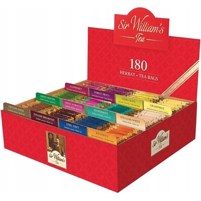 SIR WILLIAMS Tea Bags 180 kusov