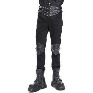 Devil fashion мъжки панталон DEVIL FASHION - Black Gothic Punk - PT260