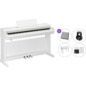 Yamaha YDP-166 Premium SET White Дигитално пиано (YDP-166WH-PREMIUM-SET)
