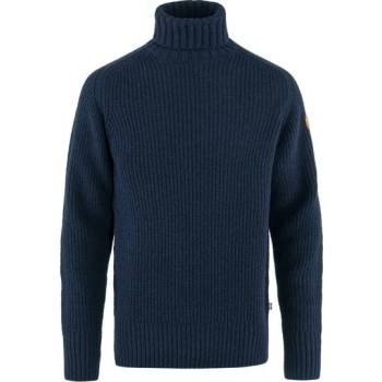 Fjallraven Övik Roller Neck Sweater dark navy