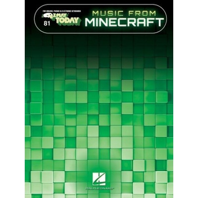 Music from the Video Game Series Minecraft: E-Z Play Today #81 Songbook with Large Easy-To-Read Notation and Lyrics