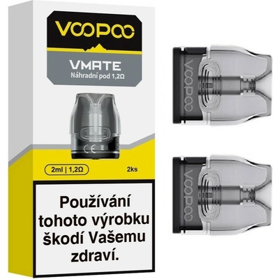 VOOPOO VMATE V2 cartridge 3ml 1,2ohm 2 ks