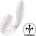 Satisfyer Supernova - вибратор 2 в 1 с въздушни вълни - акумулаторен, бял