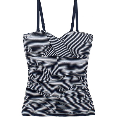 Regatta dámske plavky Aceana Tankini III tmavomodrá/biela