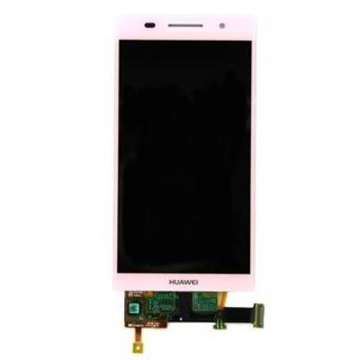 LCD Huawei Ascend P6 dotyková deska Pink růžová