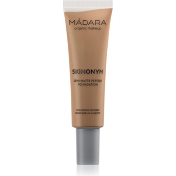 Mádara Polomatný make-up s peptidy Skinonym Semi-Matte Peptide Foundation Caramel 30 ml