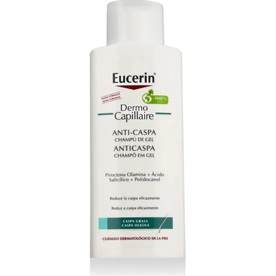Eucerin DermoCapillaire Anti-Dandruff šampon proti mastným lupům 250 ml