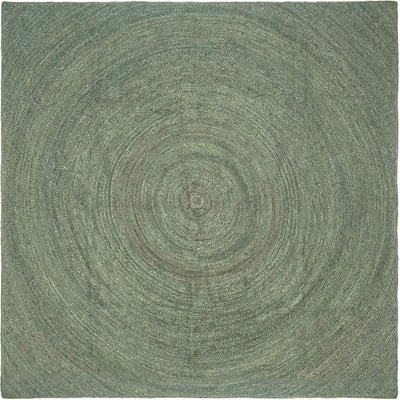 vidaXL Килими за помещение Маслиненозелено 300 x 300 cm юта (42010591)