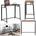 SPRINGOS Hf0056 сгъваемо бюро 80 x 75 x 40 cm (HF0056)