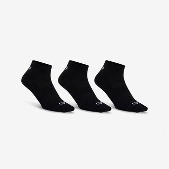 Kiprun Běžecké ponožky Run100 3 páry černé