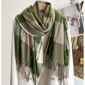 Šál Mell zelená 2 KP33767