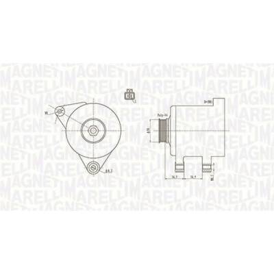 generátor MAGNETI MARELLI 063731789010