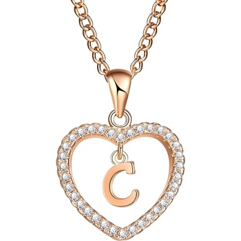 HARAHU Колие Писмо - c / Златна kp5186 (5186)