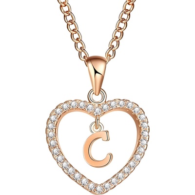 HARAHU Колие Писмо - c / Златна kp5186 (5186)