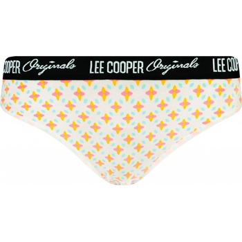 Lee Cooper Dámske nohavičky čierna biela žltá