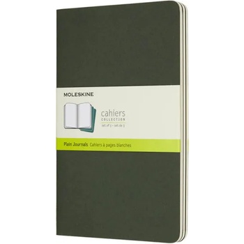 Image 1 of Moleskine Cahier plain notebook L size 3pcs. (7500093005)