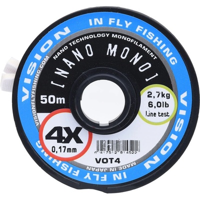 VISION Monofil Nano Mono 50m - 0,26mm 6,7kg