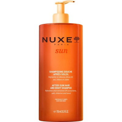 NUXE Sun Шампоан и душ гел за след слънце, 750 ml
