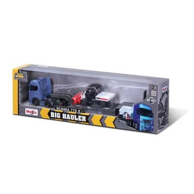 MINI WORK MACHINE Big Hauler Камион влекач с мини строителна машина