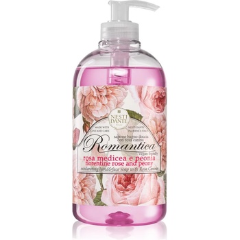 Nesti Dante Romantica Florentine Rose and Peony течен сапун за ръце 500ml