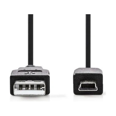Nedis CCGB60300BK20 USB 2.0, A Zástrčka - Mini 5-Pin Zástrčka, 2m, černý