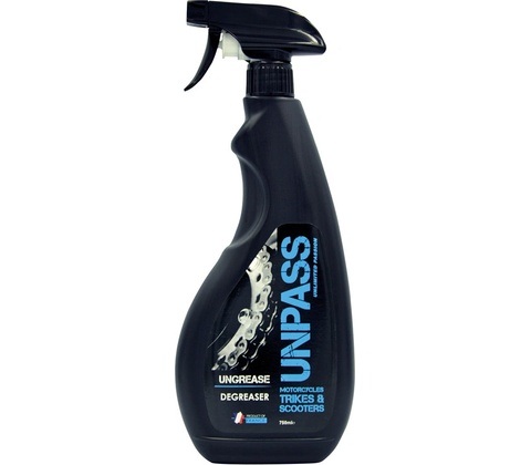 Unpass Ungrease čistič a odmašťovač řetězu 750 ML