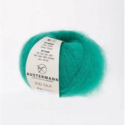 Pletací příze Austermann Kid Silk Barva: 40 SMARAGD