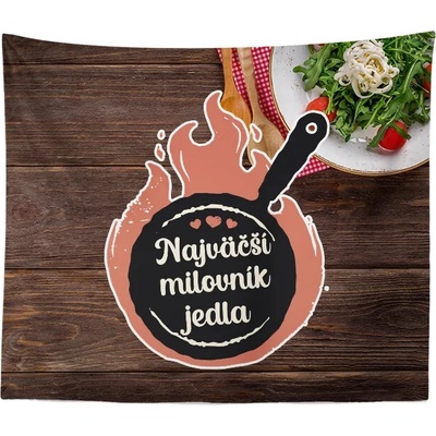 Sablio deka Největší milovník jídla 150x120