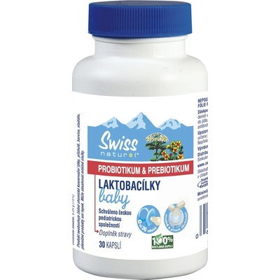 Swiss Laktobacilky Baby 30 kapsúl