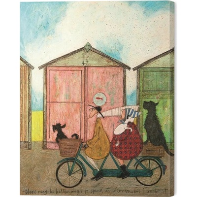 Obraz na plátne Sam Toft - There May Be Better Ways To Spend an Afternoon but I Doubt It, 2 cm - 40×50 cm