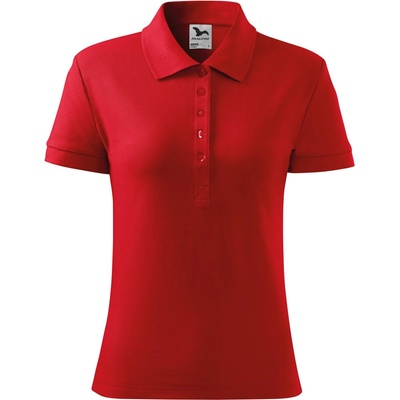 MALFINI Malfini cotton 213 / Дамска поло тениска - червена m (2130714)