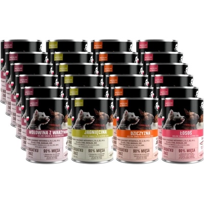 PetRepublic kúsky v omáčke Mix príchutí 24 x 400 g
