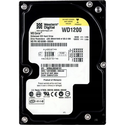 WD 120GB PATA IDE/ATA 3,5", WD1200BB