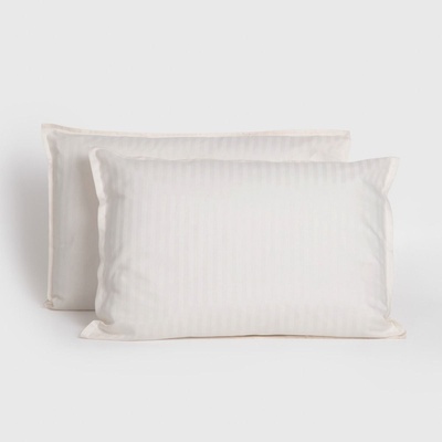 Dilios Комплект калъфки за възглавници dilios Севиля Лукс, 50/70 см, 100% памук, райе екрю, 2бр (4000022586)