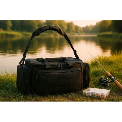 PHISIONICS Taška pro rybáře 56 x 31 x 30cm černá