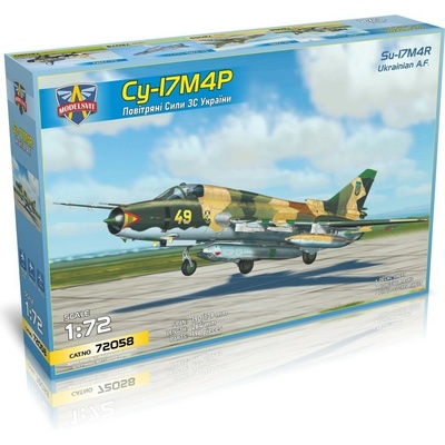 ModelSvit Su-17M4R fighter-bomber with KKR reconn.pod 1:72