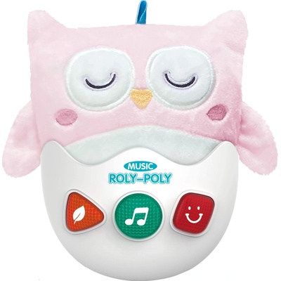 Wiky Roly poly sova s efektami 17cm WKW038409