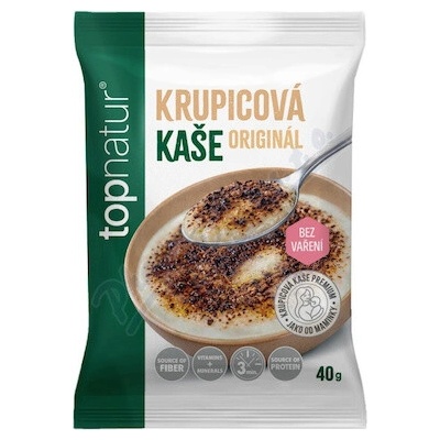 Topnatur Krupicová kaše Originál 40 g
