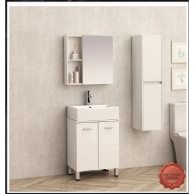 Inter Ceramic Комплект мебели за баня от pvc bg 5077+858+6014-60+3012w
